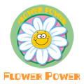 flower Power Sticker
