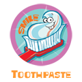 Toothpaste Sticker